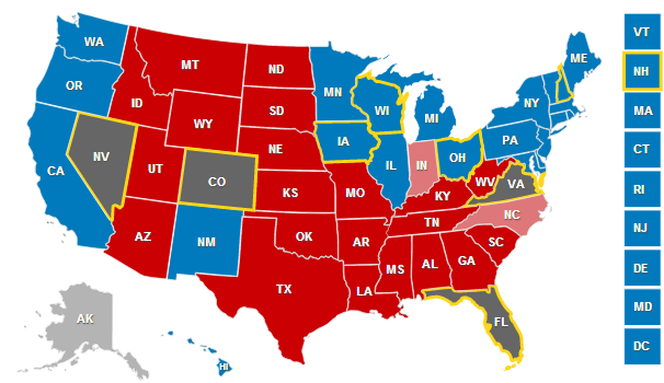 Kết quả bầu cử Tổng thống Mỹ (Update): Obama giành chiến thắng (1)